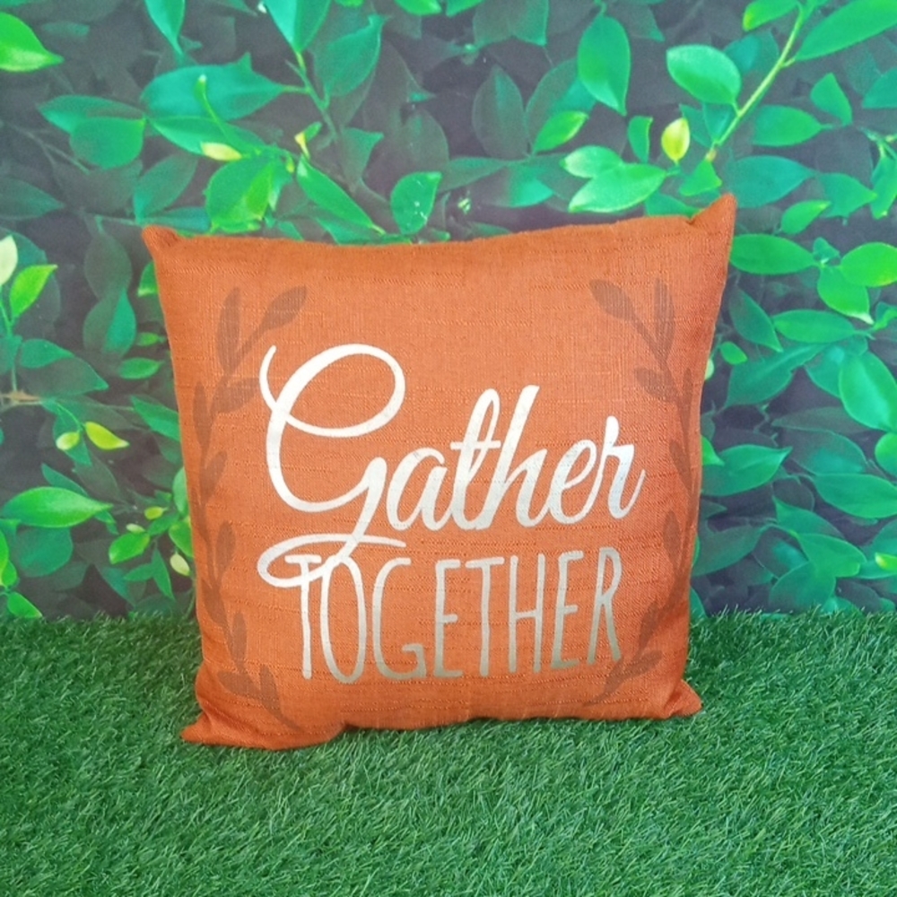 🍂 Fall Gather Together Decorative Pillow